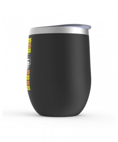 Music Life Wine Tumbler | Milk Crate Digger Stemless Wine Tumbler $11.11 Drinkware