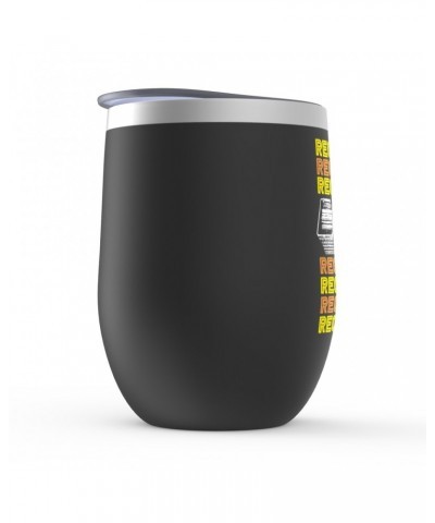 Music Life Wine Tumbler | Milk Crate Digger Stemless Wine Tumbler $11.11 Drinkware