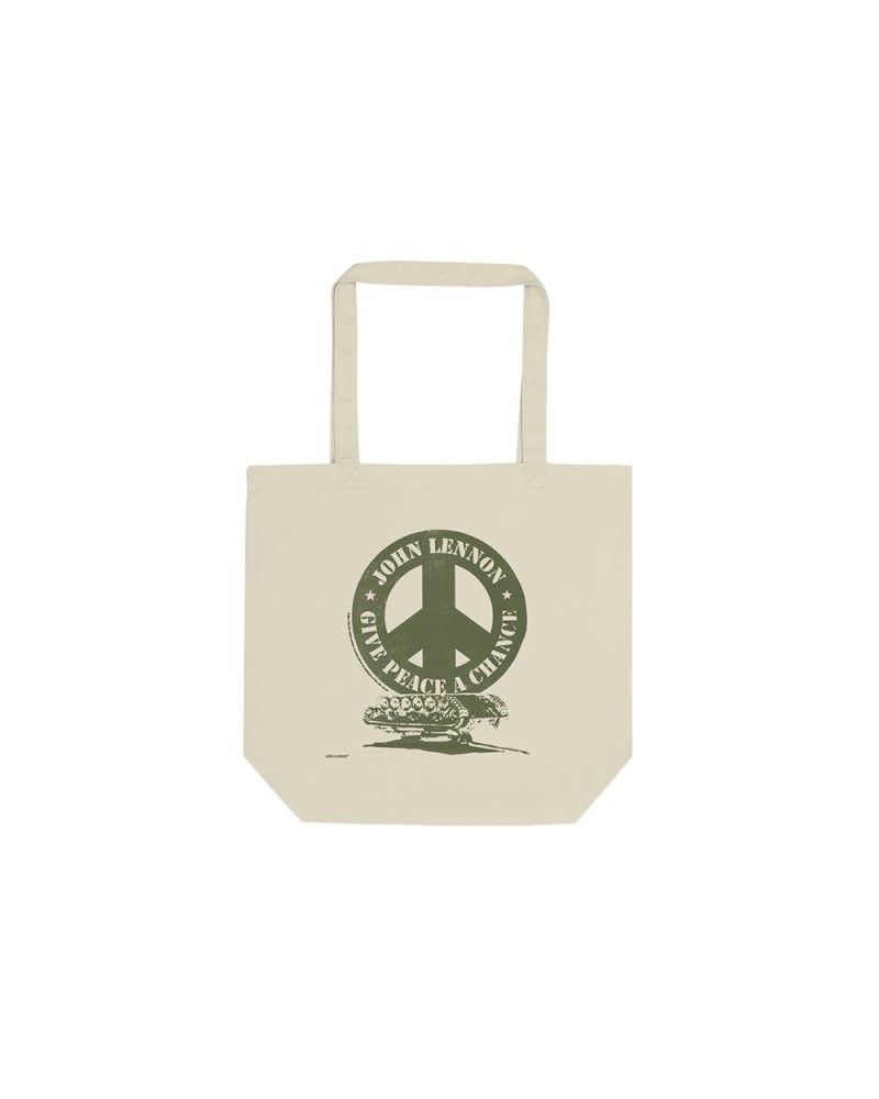 John Lennon Give Peace A Chance Tote $13.01 Bags