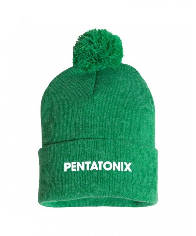 Pentatonix Evergreen Green Pom Beanie $10.24 Hats