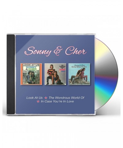 Sonny & Cher LOOK AT US / WONDROUS WORLD OF / IN CASE YOU'RE IN CD $18.08 CD