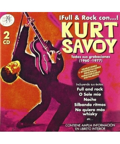 Kurt Savoy TODAS SUS GRABACIONES (1960-1977) CD $8.63 CD