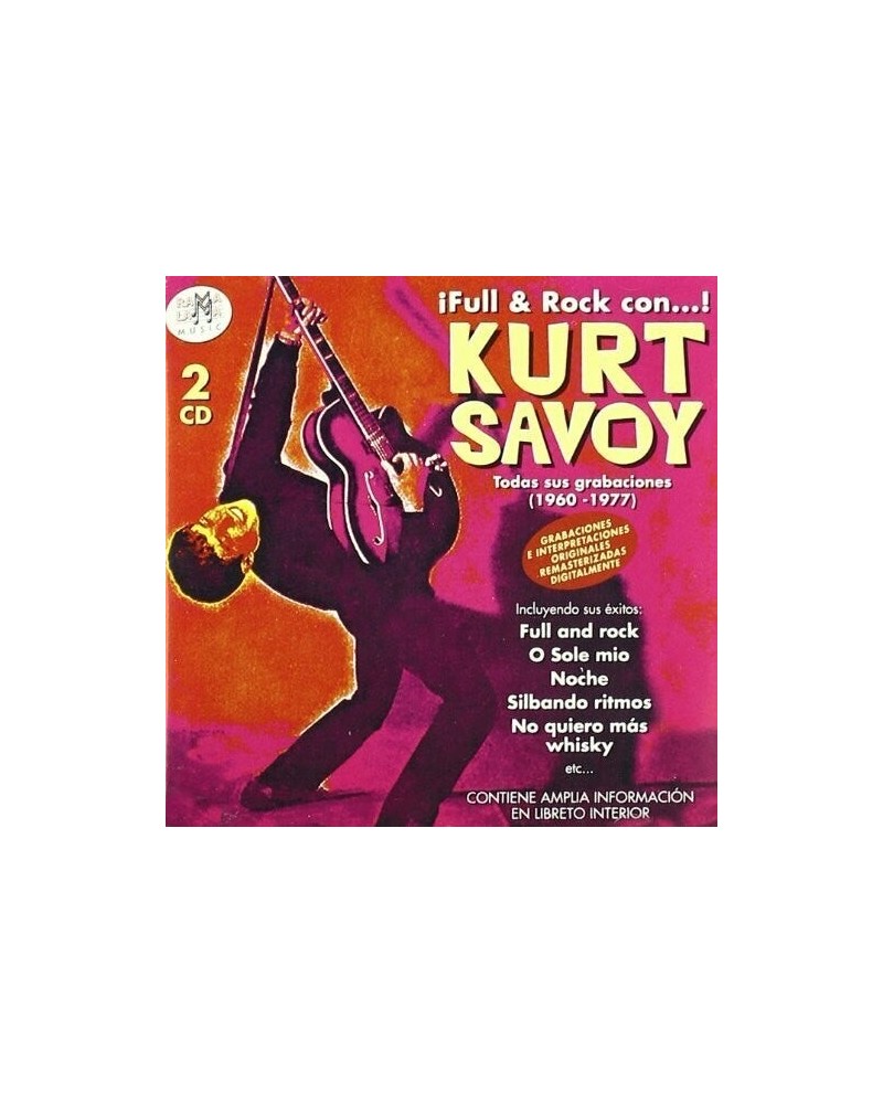 Kurt Savoy TODAS SUS GRABACIONES (1960-1977) CD $8.63 CD