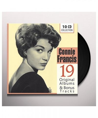 Connie Francis 19 ORIGINAL ALBUMS & BONUS (GER) Vinyl Record - 10 Inch Single $16.16 Vinyl