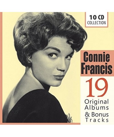 Connie Francis 19 ORIGINAL ALBUMS & BONUS (GER) Vinyl Record - 10 Inch Single $16.16 Vinyl