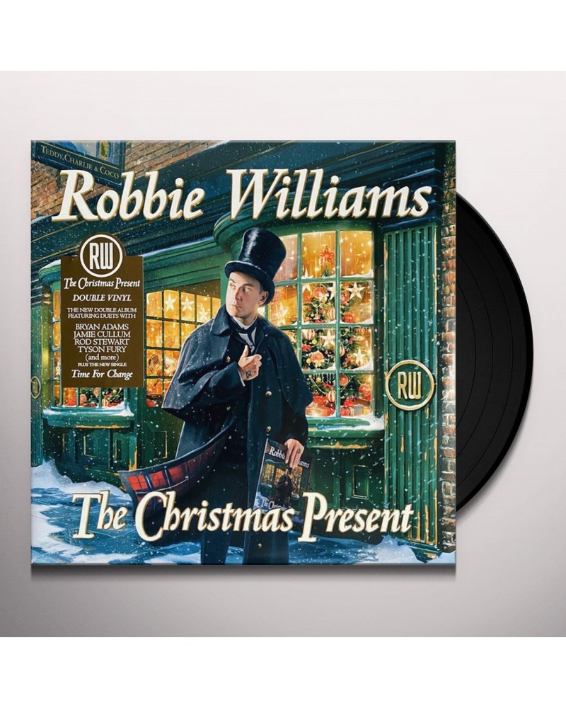 Robbie Williams CHRISTMAS PRESENT Vinyl Record $14.34 Vinyl