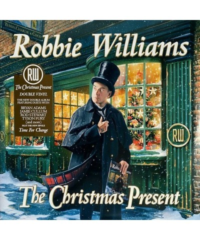 Robbie Williams CHRISTMAS PRESENT Vinyl Record $14.34 Vinyl