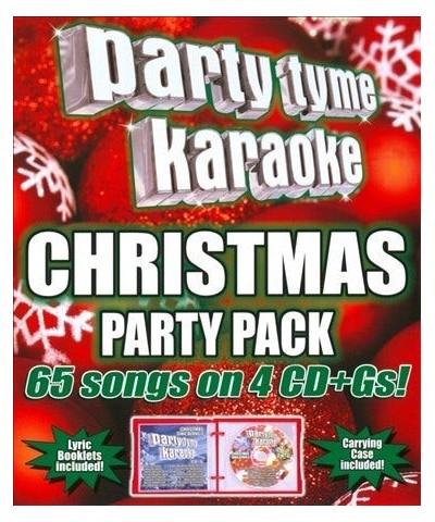 Party Tyme Karaoke Christmas Party Pack (65-Song Party Pack) (4 CD) CD $10.35 CD