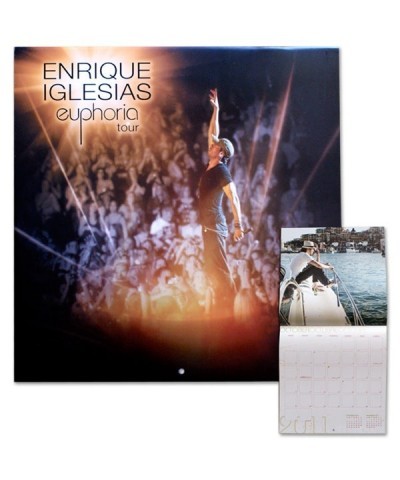 Enrique Iglesias 24-Month Euphoria Calendar $7.68 Calendars