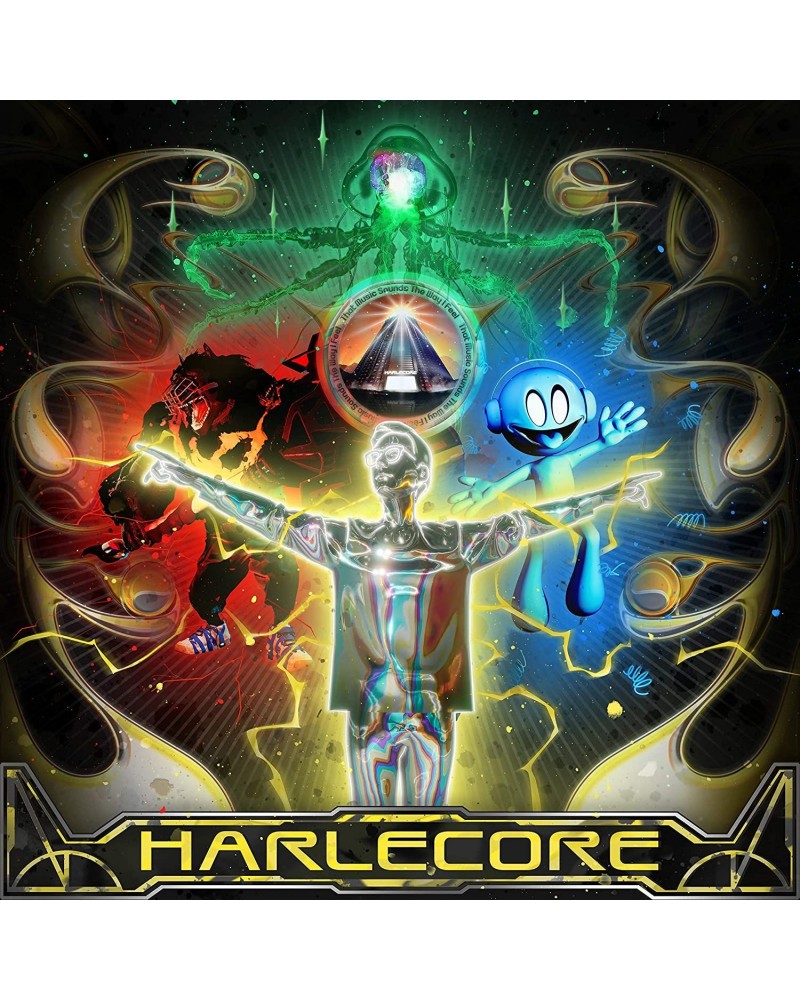 Danny L Harle Harlecore (Yellow With Black Splatter Vi Vinyl Record $7.31 Vinyl