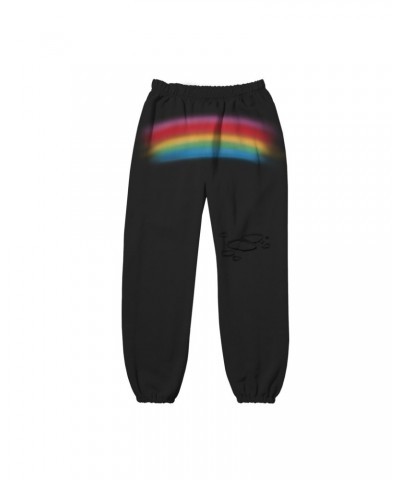 Mariah Carey Vintage Distressed Rainbow Airbrush Sweatpants $9.79 Pants