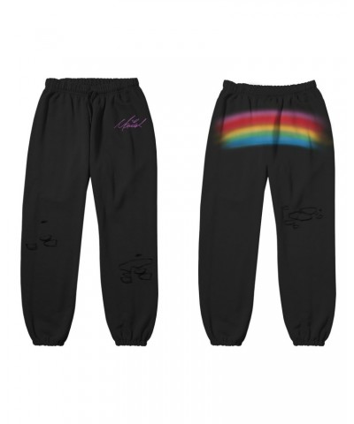 Mariah Carey Vintage Distressed Rainbow Airbrush Sweatpants $9.79 Pants