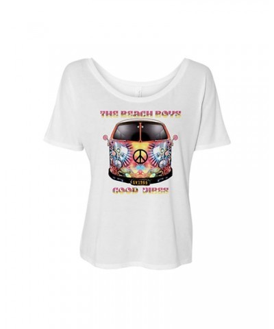 The Beach Boys Good Vibes Slouchy White T-Shirt $6.07 Shirts