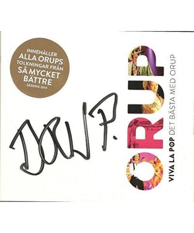 Orup VIVA LA POP-DET BASTA MED ORUP CD $5.80 CD