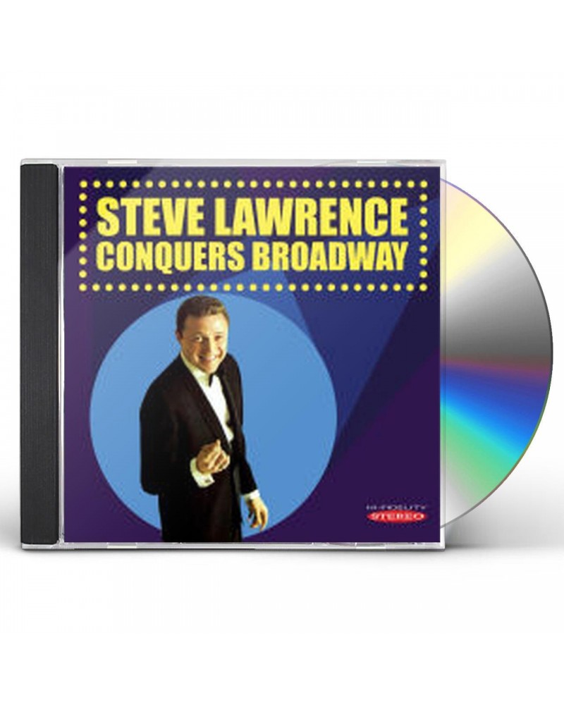 Steve Lawrence CONQUERS BROADWAY CD $2.65 CD