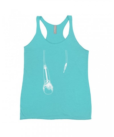 Music Life Colorful Racerback Tank | Let The Mic Hang Tank Top $6.23 Shirts