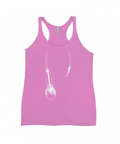 Music Life Colorful Racerback Tank | Let The Mic Hang Tank Top $6.23 Shirts