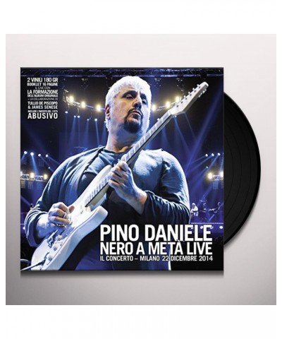 Pino Daniele NERO A META LIVE-IL CONCERTO-MILANO (GER) Vinyl Record $3.21 Vinyl