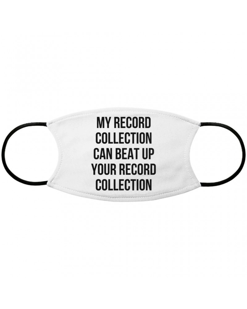 Music Life Face Mask | Record Collection Bully Face Mask $27.92 Accessories