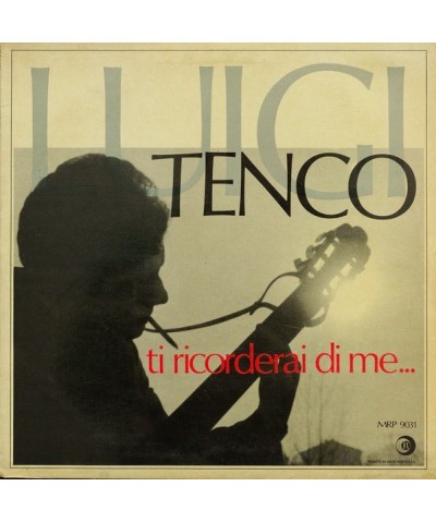 Luigi Tenco Ti Ricorderai Di Me Vinyl Record $4.94 Vinyl