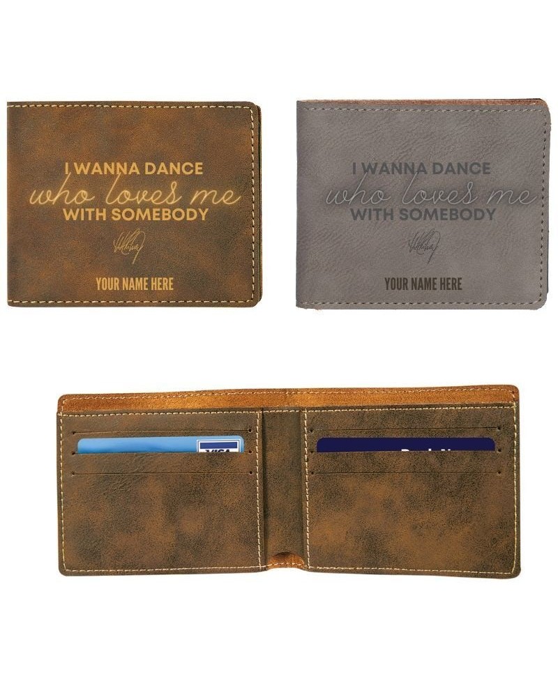 Whitney Houston I Wanna Dance With Somebody Vegan Leather Wallet $26.24 Accessories