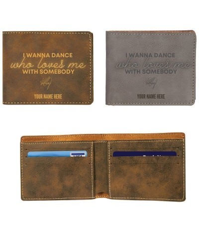 Whitney Houston I Wanna Dance With Somebody Vegan Leather Wallet $26.24 Accessories