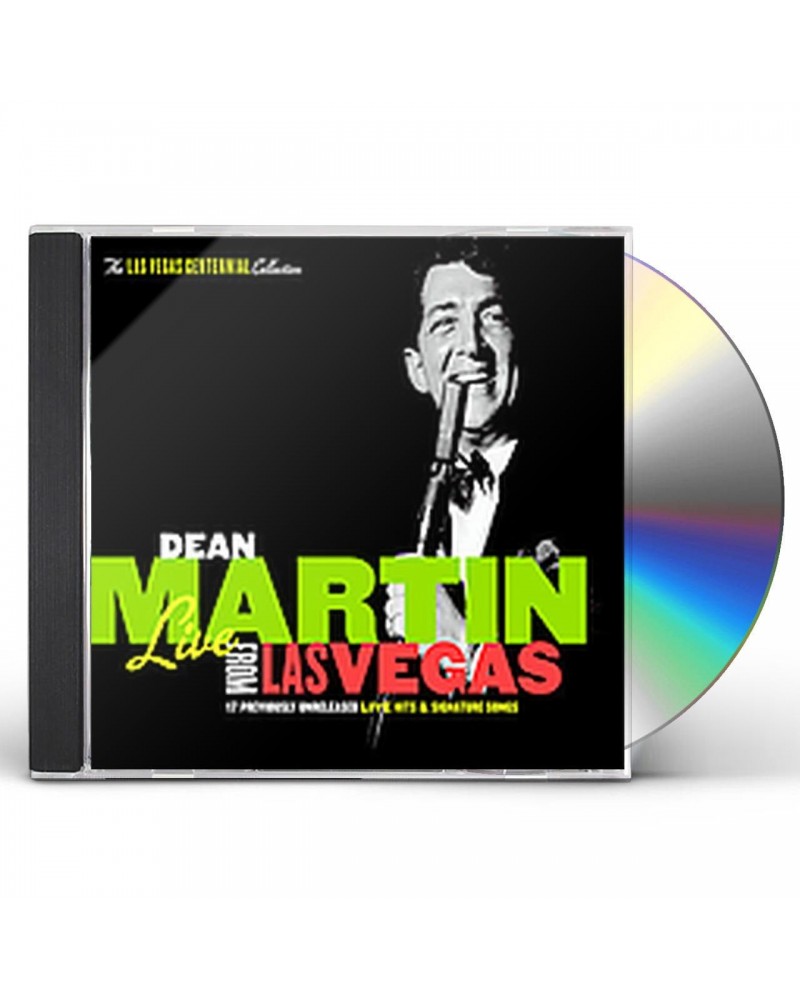 Dean Martin LIVE FROM LAS VEGAS CD $10.57 CD