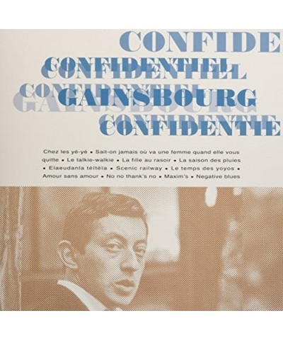 Serge Gainsbourg Confidentiel Vinyl Record $8.65 Vinyl