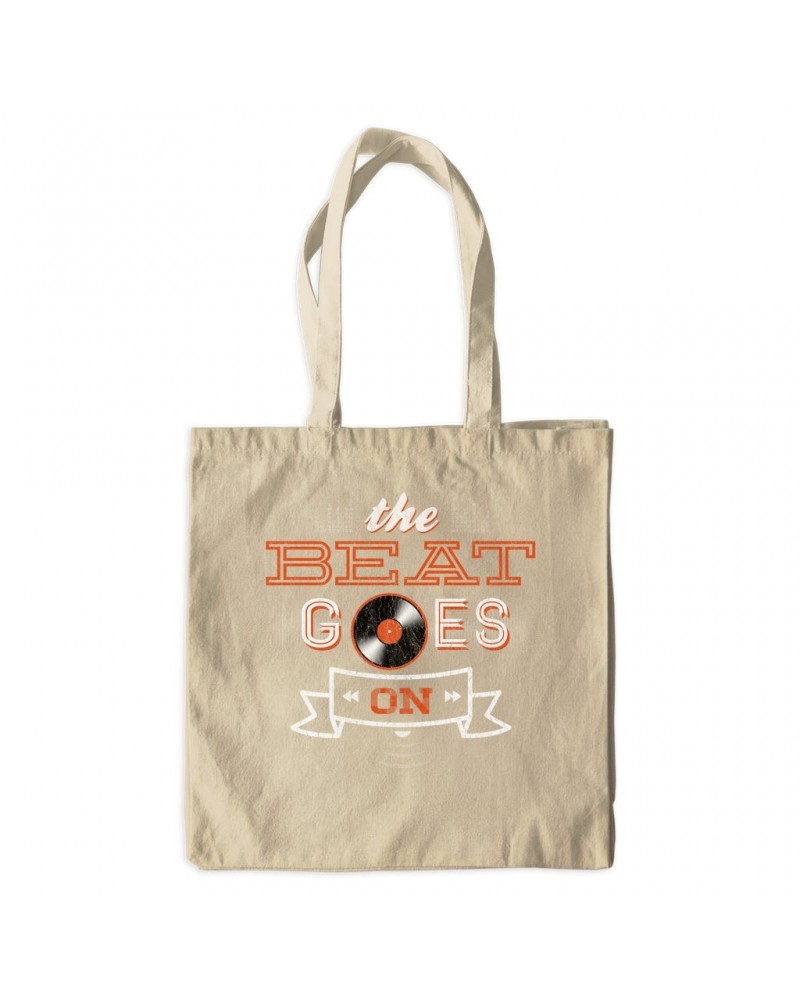 Music Life Canvas Tote Bag | The Beat Goes On Canvas Tote $9.20 Bags