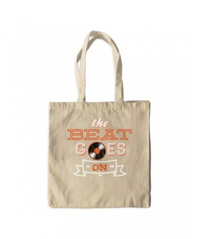 Music Life Canvas Tote Bag | The Beat Goes On Canvas Tote $9.20 Bags