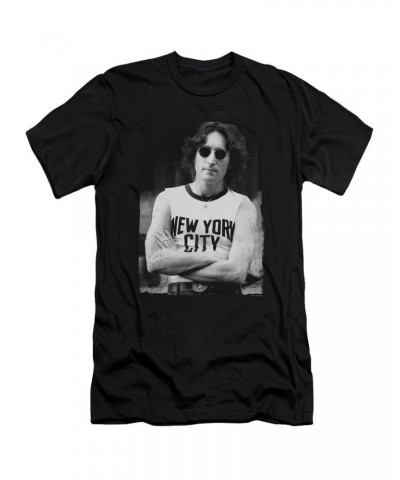 John Lennon Slim-Fit Shirt | NEW YORK Slim-Fit Tee $8.22 Shirts