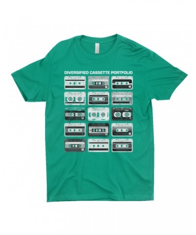 Music Life T-Shirt | Diversified Cassette Portfolio Shirt $5.18 Shirts