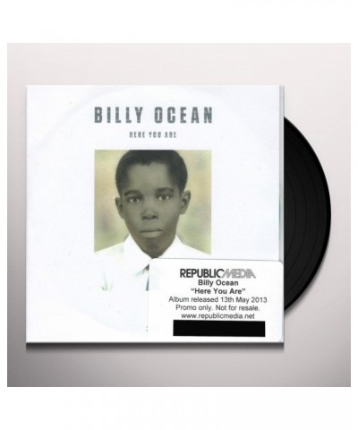 Billy Ocean HERE YOU ARE Vinyl Record - UK Release $11.27 Vinyl