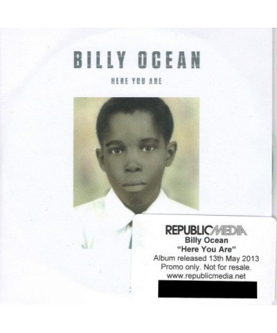 Billy Ocean HERE YOU ARE Vinyl Record - UK Release $11.27 Vinyl