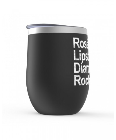 Music Life Stemless Wine Tumbler | Rosé & Rock n' Roll Stemless Wine Tumbler $6.30 Drinkware