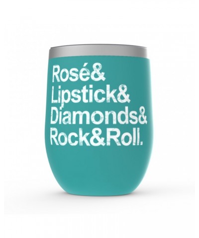 Music Life Stemless Wine Tumbler | Rosé & Rock n' Roll Stemless Wine Tumbler $6.30 Drinkware