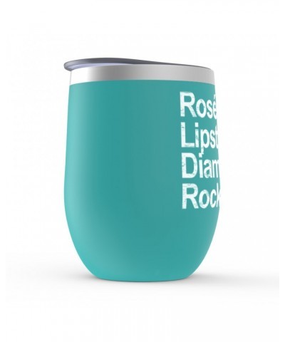 Music Life Stemless Wine Tumbler | Rosé & Rock n' Roll Stemless Wine Tumbler $6.30 Drinkware