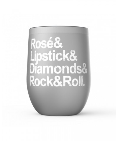 Music Life Stemless Wine Tumbler | Rosé & Rock n' Roll Stemless Wine Tumbler $6.30 Drinkware