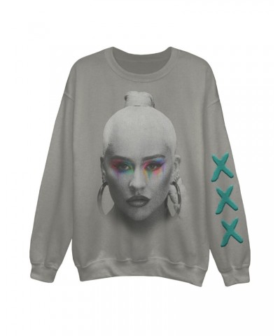 Christina Aguilera Spectrum Photo Sweatshirt $7.98 Sweatshirts