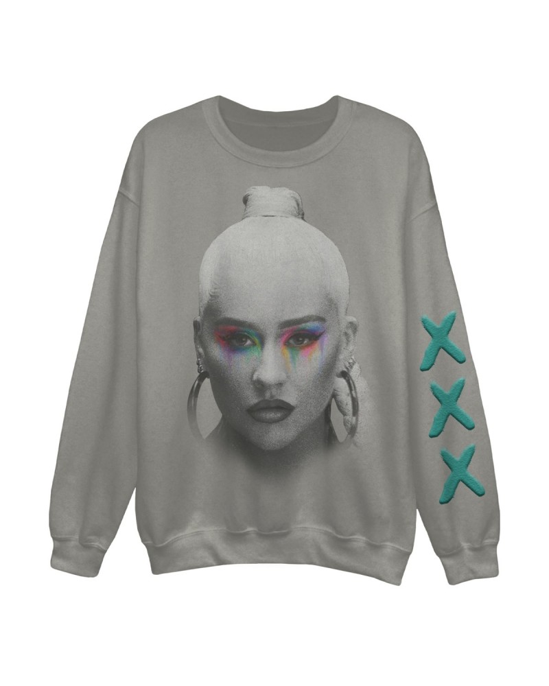 Christina Aguilera Spectrum Photo Sweatshirt $7.98 Sweatshirts