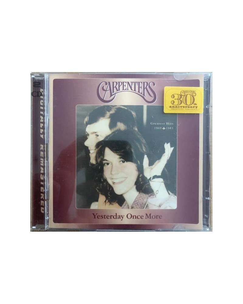 Carpenters YESTERDAY ONCE MORE: GREATEST HITS 1969 - 1983 CD $22.33 CD