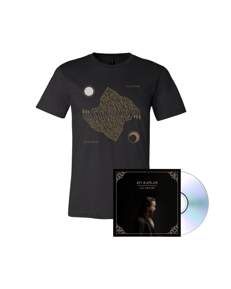 Avi Kaplan I'll Get By Shirt/CD Bundle $8.40 CD