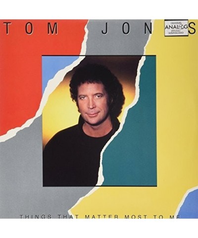 Tom Jones THINGS THAT MATTER MOST TO ME Vinyl Record $11.55 Vinyl