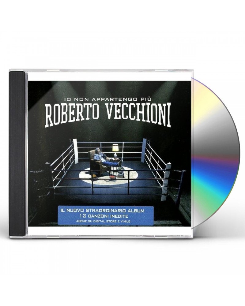 Roberto Vecchioni IO NON APPARTENGO PIU' CD $12.74 CD