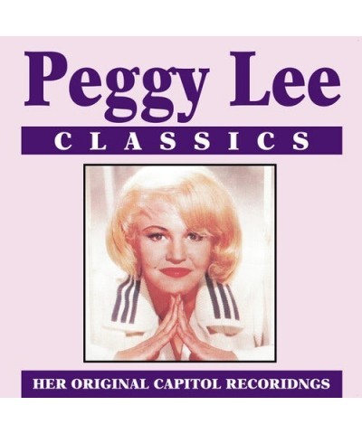 Peggy Lee Classics Vinyl Record $6.75 Vinyl