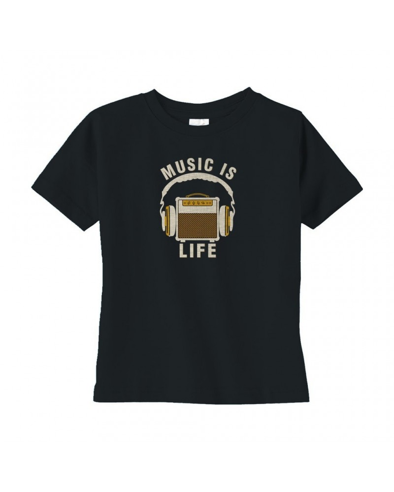 Music Life Toddler T-shirt | Music Amps Life Toddler Tee $8.83 Shirts