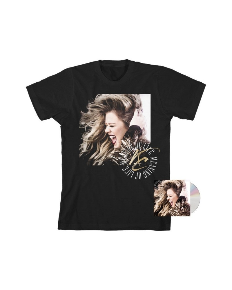 Kelly Clarkson Meaning Of Life T-Shirt + CD Bundle $9.59 CD