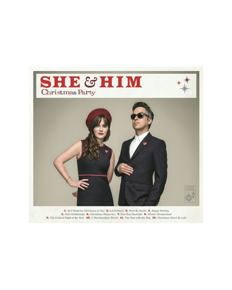 She & Him Christmas Party CD $15.30 CD