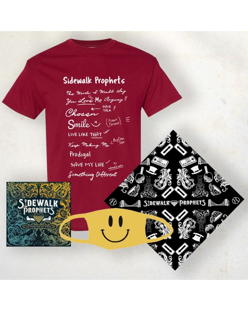 Sidewalk Prophets Set List Tee Bundle $6.79 Shirts