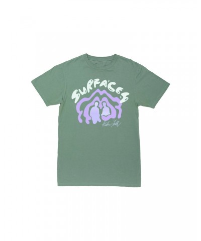 Surfaces Hidden Youth Waves Sage T-Shirt $17.15 Shirts